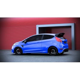 Накладки на пороги Focus RS Look на Ford Fiesta VII рестайл